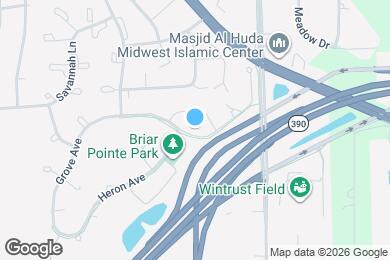 Map image of the property - 1710 Grove Ave