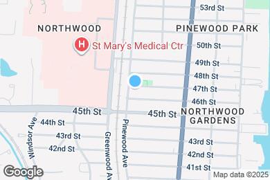 Map image of the property - 734 47th St