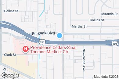 Map image of the property - 5545 Lindley Ave