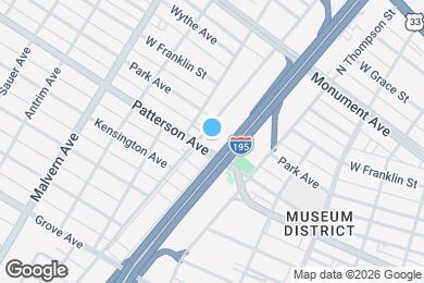 Map image of the property - Georgetown Apartments
