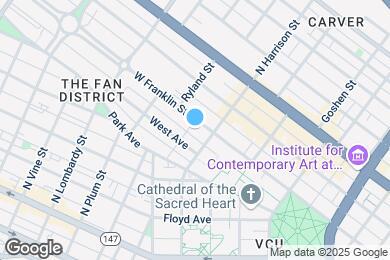 Map image of the property - 1013 W. Franklin St