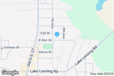 Map image of the property - 809 E Gier St