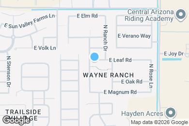 Map image of the property - 1295 E Leaf Rd