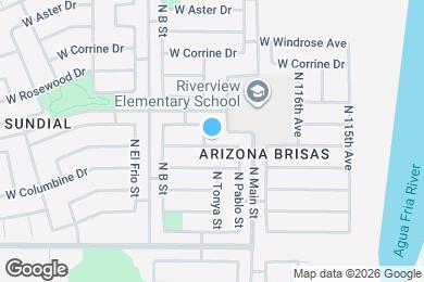 Map image of the property - 11792 W Larkspur Rd