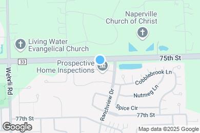 Map image of the property - 1617 Estate Cir