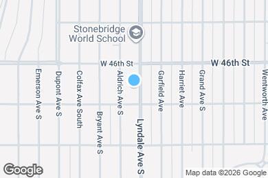 Map image of the property - 4636 Lyndale Ave S