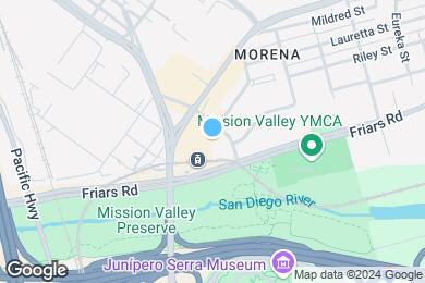 Map image of the property - Arrive Mission Valley