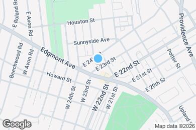 Map image of the property - 30 E 23rd St