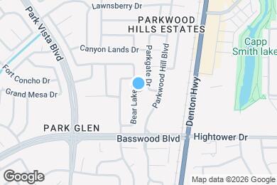 Map image of the property - 7504 Bear Lake Dr