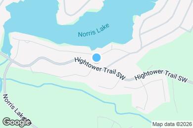 Map image of the property - 8520 Hightower Trail SW
