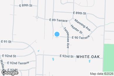 Map image of the property - 8905 E 90 Terrace