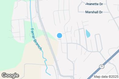 Map image of the property - 1701 W Oak Dr