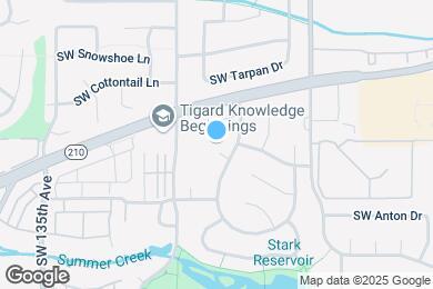 Map image of the property - 10835 SW Summer Lake Dr