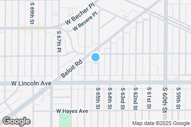 Map image of the property - 2227 S 65th St
