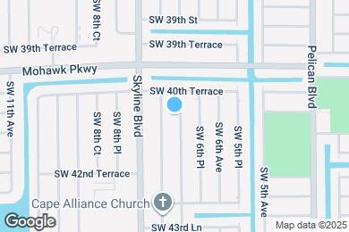 Map image of the property - 4104 SW 7th Ave
