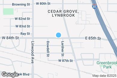 Map image of the property - 215 W 84th St