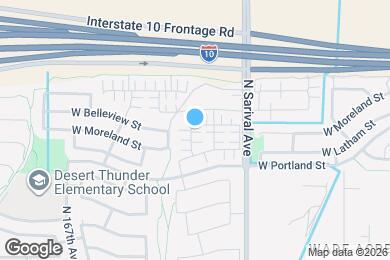 Map image of the property - 1191 N 164th Ave