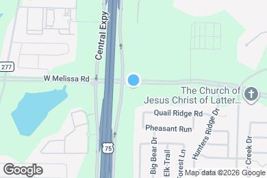 Map image of the property - 2626 Central Expy