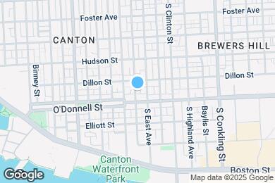 Map image of the property - 1011 S Robinson St