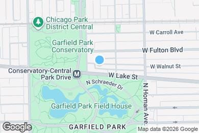 Map image of the property - 3535 W Walnut St