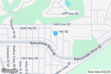 Map image of the property - 6741 Flute St SE