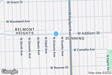 Map image of the property - 3549 N Octavia Ave