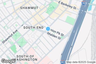 Map image of the property - 50 W Malden St