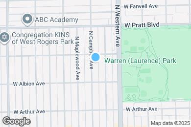 Map image of the property - 6641 N Campbell Ave