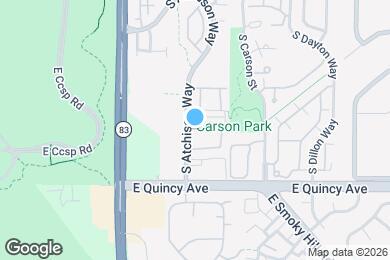 Map image of the property - 13950 E Oxford Plz