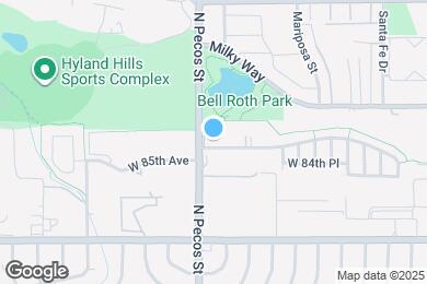 Map image of the property - 1401 W 85th Ave
