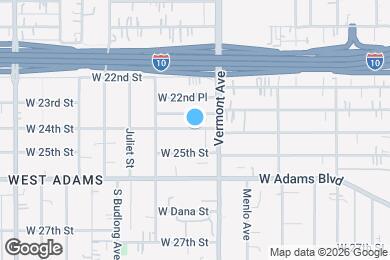 Map image of the property - 1433 W 24th St