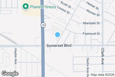 Map image of the property - 14951 Cerritos Ave