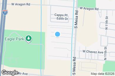 Map image of the property - 1615 Mesita Ln