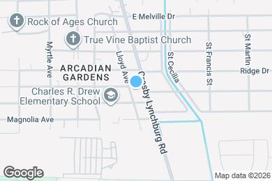 Map image of the property - 105 Cypress Dr