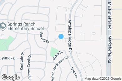 Map image of the property - 7459 Klipspringer Dr