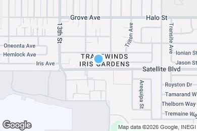 Map image of the property - 1450 Iris Ave