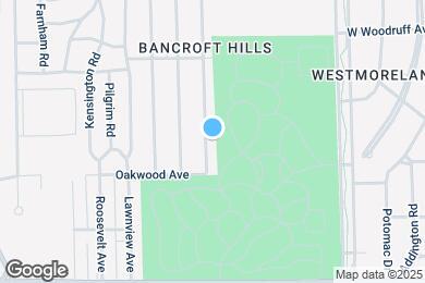 Map image of the property - 1732 Evansdale Ave
