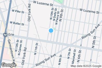 Map image of the property - 3738 N Delhi St