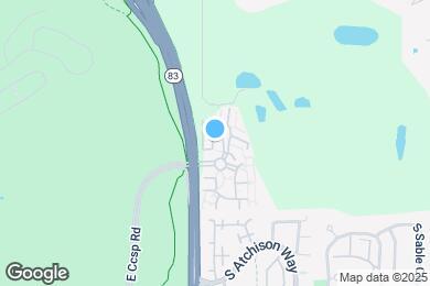 Map image of the property - 13711 E Lehigh Ave