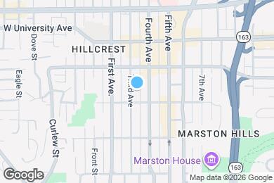 Map image of the property - Villa Capri Apartments