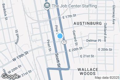 Map image of the property - 118 E 19th St