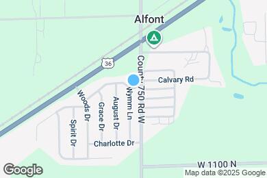 Map image of the property - 10740 Wymm Ln