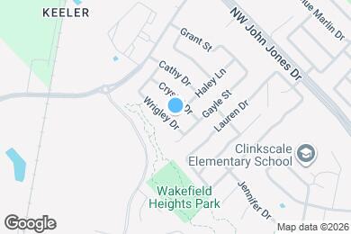 Map image of the property - 716 Wrigley Dr