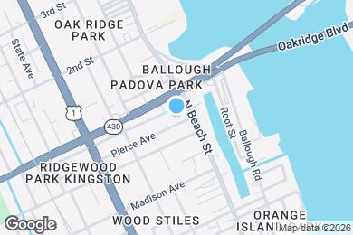 Map image of the property - 118 Pierce Ave