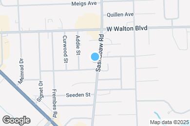 Map image of the property - 3329 Sashabaw Rd