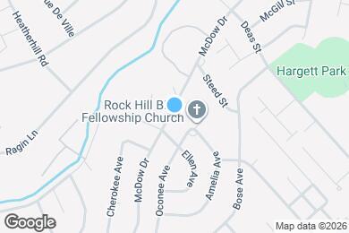 Map image of the property - 1318 McDow Dr