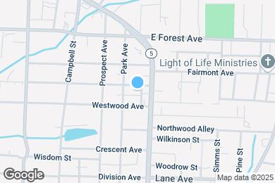 Map image of the property - 114 Roland Ave