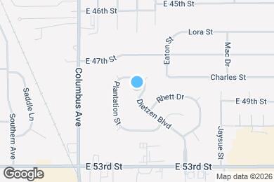 Map image of the property - 4831 Dietzen Blvd