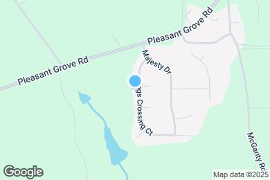 Map image of the property - 124 Kings Crossing Ct