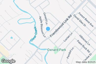 Map image of the property - 16502 Oxnard Ln